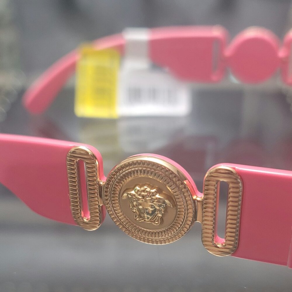 VERSACE PINK SUNGLASSES NEW WITH ALL BOXES